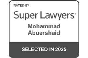 Super Lawyers - Mohammad Abuershaid - Selected in 2025