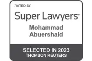 Super Lawyers - Mohammad Abuershaid - Selected in 2023