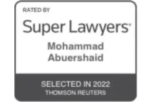 Super Lawyers - Mohammad Abuershaid - Selected in 2022